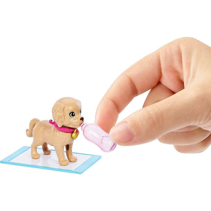 Barbie Panenka s pejsky Herní set HDK85