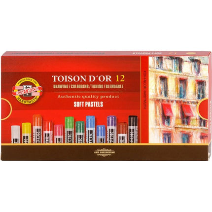 KOH-I-NOOR Umělecké prašné křídy Toison D'or 12 ks