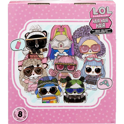 LOL Surprise Hair Zvířátko žluté vlasy