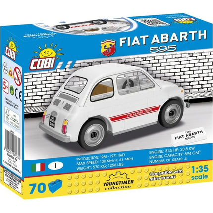 Cobi 24524 Youngtimer Fiat 500 Abarth 70 dílků