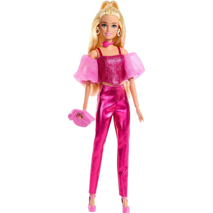 Barbie Deluxe modelka růžový korzet