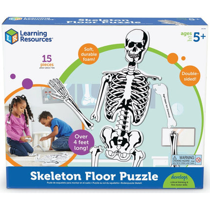 Learning Resources Pěnová puzzle kostra