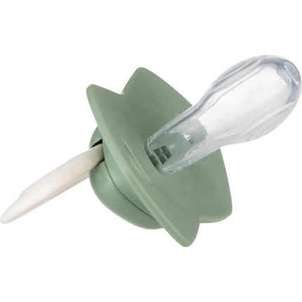 Dudlík silikonový symetrický Light touch Goose 18m + 2 ks