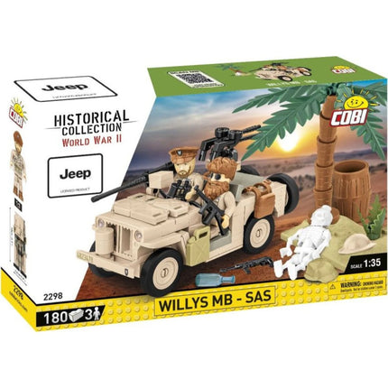 Cobi 2298 Willys MB D-DAY 180 dílků