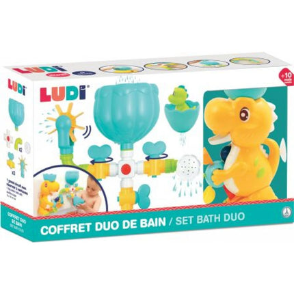 Vodní mlýnek s potrubím Dinosaurus