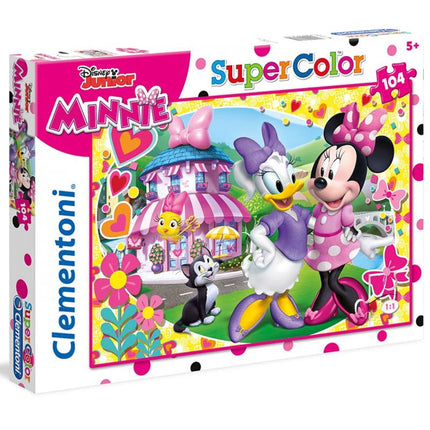 Puzzle Minnie Supercolor 104 dílků
