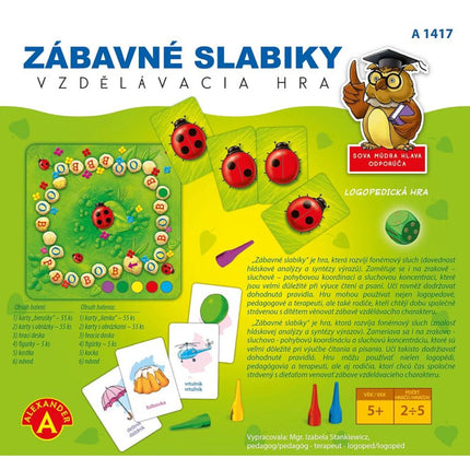 Vzdělávací hra Zábavné slabiky