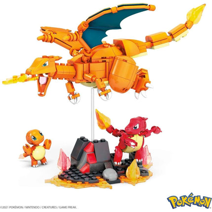 MEGA Pokémon evoluční set - charmander