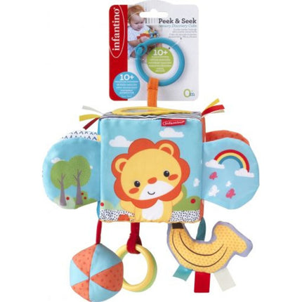 Závěsná kostka s aktivitami Lvíček