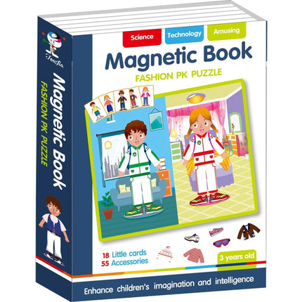 Magnetická kniha skládačky móda 73 ks