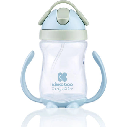 Hrnek se silikonovým brčkem 300 ml 12m+ Blue