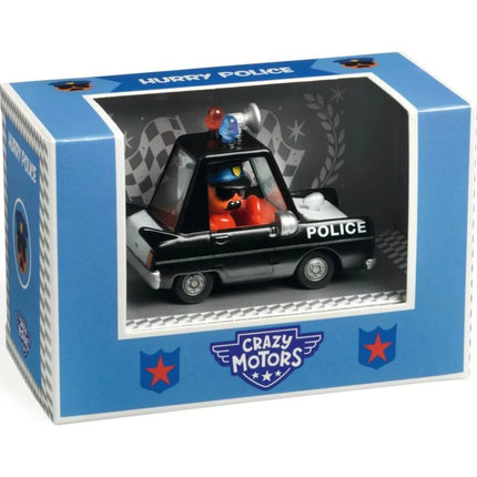 Djeco Policejní autíčko Crazy Motors Hurry Police