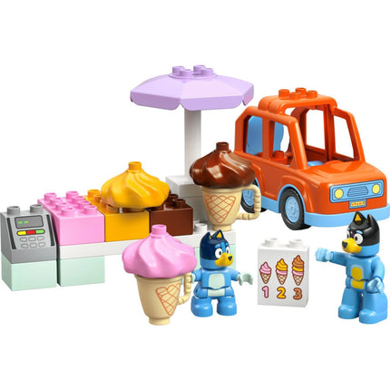 LEGO® DUPLO® Bluey 10458 Bluey a výlet na zmrzlinu