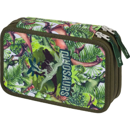 Školní penál dvoupatrový Dinosaurus