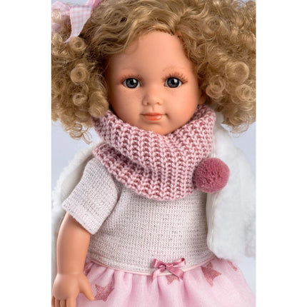 Elena Realistická panenka s měkkým látkovým tělem 53542 35 cm