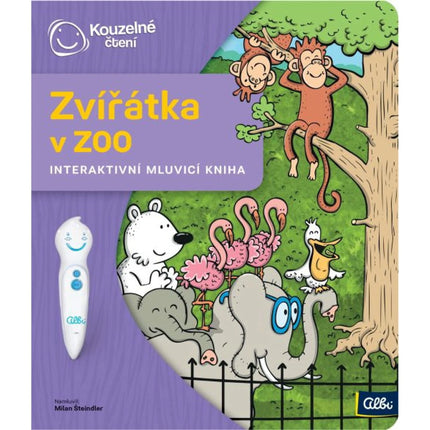 Kouzelné čtení Kniha Zvířátka v ZOO