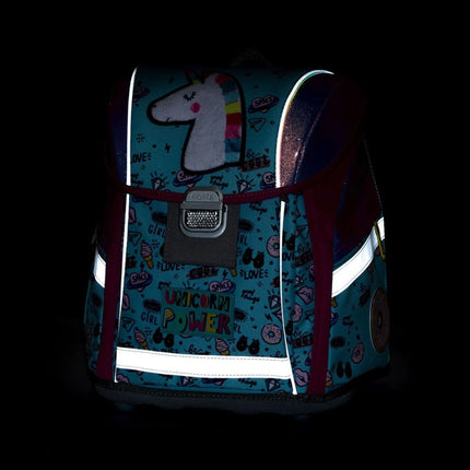 Oxybag Školní set 3dílný Premium Light Unicorn Iconic