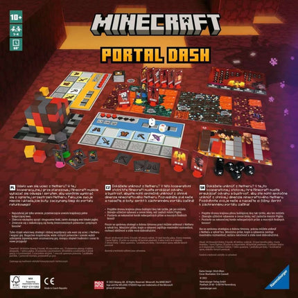 Ravensburger Hry: Minecraft Portal Dash