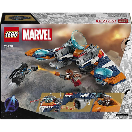 LEGO® Marvel 76278 Rocketův tryskáč Warbird vs. Ronan