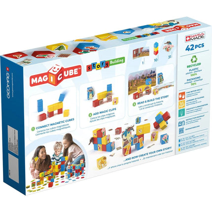 Geomag Magicube Three Little Pigs 42 dílků