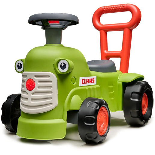 FALK Odstrkovadlo Traktor Claas světle zelený s volantem