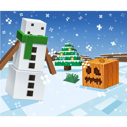 Minecraft Adventní kalendář 24 okének