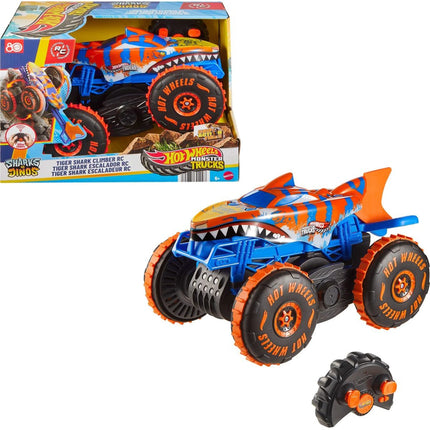 Hot Wheels RC Monster Trucks Lezec Tiger Shark