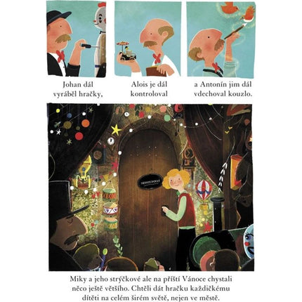 Štědrý kluk z hračkářství bratrů Svátků