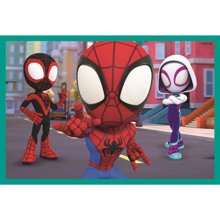Puzzle Spidey and his amazing friends Obrázkové kostky 6 ks