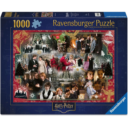 Ravensburger Puzzle: Vánoce v Bradavicích 1000 dílků - Harry Potter