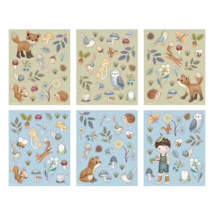 Sada se samolepkami Forest Friends