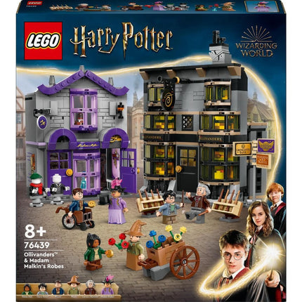 LEGO® Harry Potter™ 76439 Ollivanderův obchod a Obchod madame Malkinové