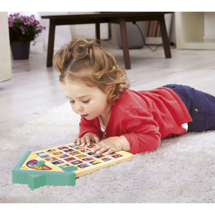 Domeček dřevěný s abecedou