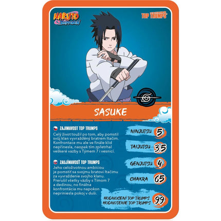 Top Trumps Collectibles Naruto cs a SK verze