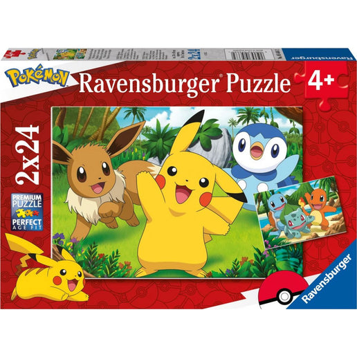 Ravensburger Puzzle: Pokémon 2 x 24 dílků