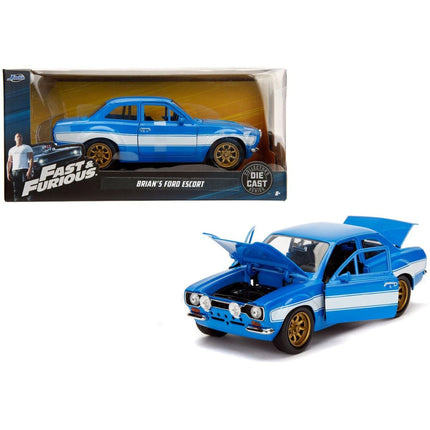Jada Rychle a zběsile Brianovo auto 1974 Ford Escort 1 : 24