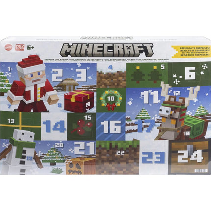 Minecraft Adventní kalendář 24 okének