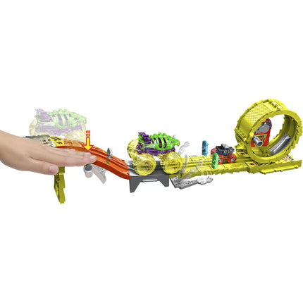 Hot Wheels Monster Trucks Power Smashers Dráha masivní destrukce