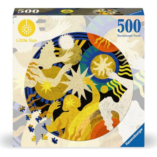 Ravensburger Kruhové puzzle: Little Sun - Zapojení se 500 dílků
