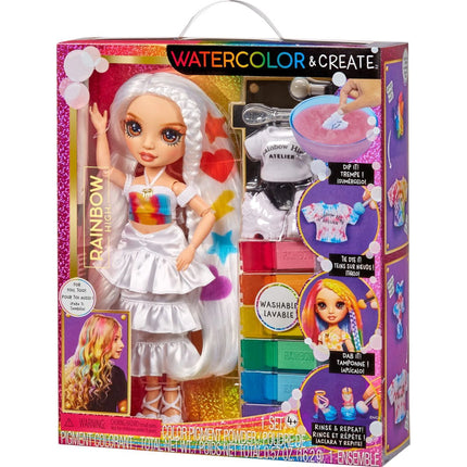Rainbow High WaterColor Panenka hnědé oči