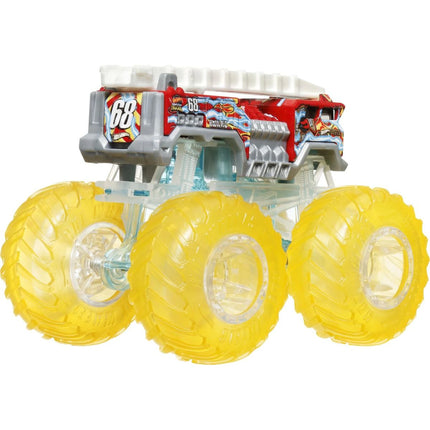 Hot Wheels Monster Trucks Power Smashers Truck hasič žlutá kola