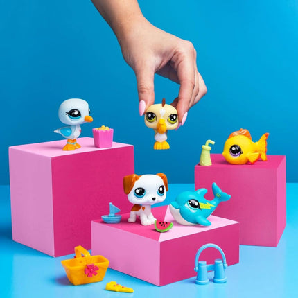 Littlest Pet Shop Balení 5 figurek Pláž
