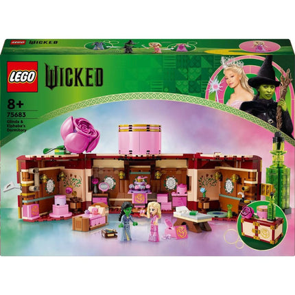 LEGO® Wicked 75683 Studentská kolej Glindy a Elphaby