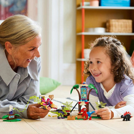 LEGO® Marvel 11200 Spidey a jeho úžasní přátelé Spidey, Gobby a raptoří bitva na základně na stromě