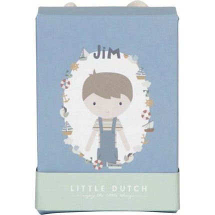 Panenka Jim 10 cm modré kalhoty