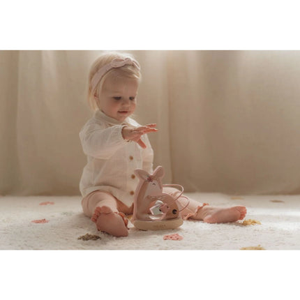 Srnka se spirálou dřevěná Fairy Garden