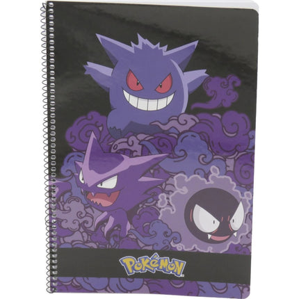 Pokémon A4 blok kroužkový Gengar