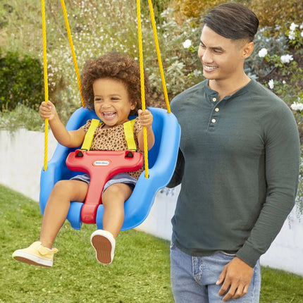 Dětská houpačka 2v1 Snug n Secure - modrá