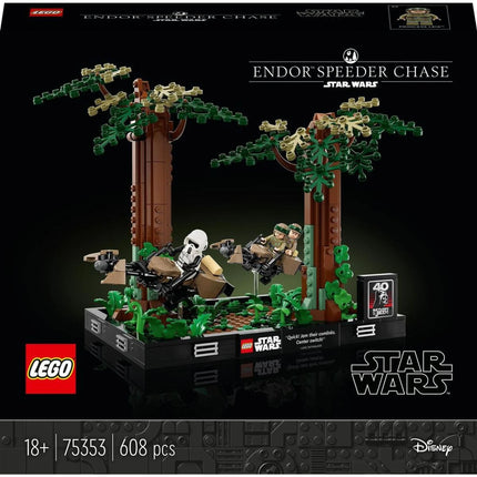 LEGO® Star Wars™ 75353 Honička spídrů na planetě Endor™ diorama