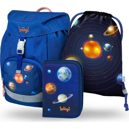 Školní set Airy Planety: batoh, penál, sáček